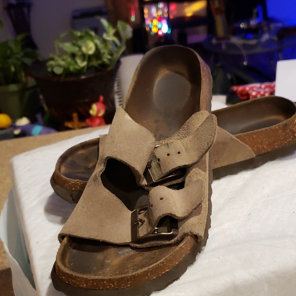 Birkenstock Sandals 36 Tan